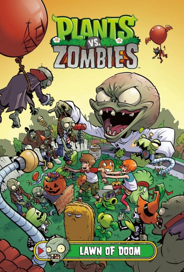 PLANTS VS ZOMBIES LAWN OF DOOM HC [9781506702049]