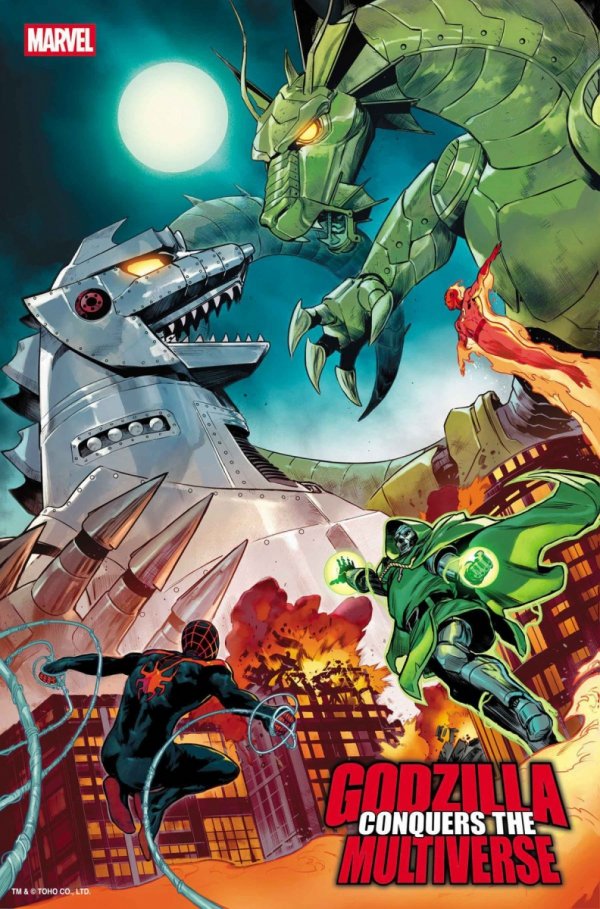 GODZILLA CONQUERS THE MULTIVERSE #1 JUAN FRIGERI FOIL VARIANT [75960621495200121]