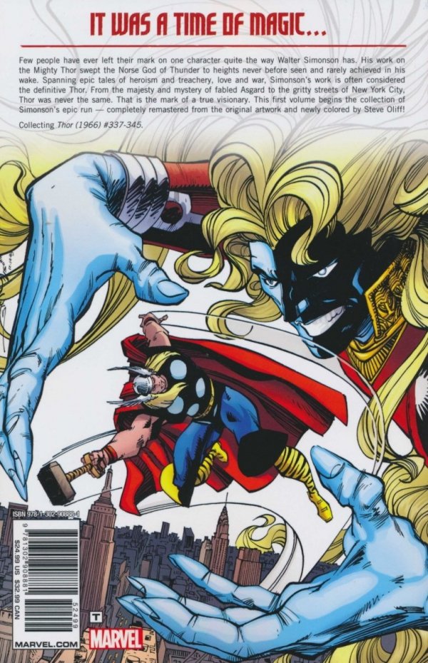 MIGHTY THOR BY WALTER SIMONSON VOL 01 TP [9781302908881]