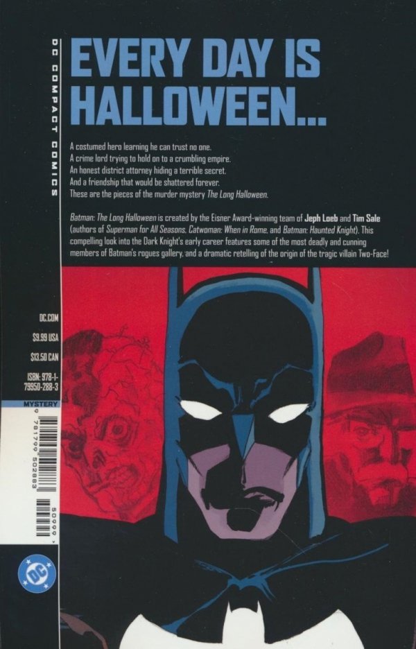 BATMAN THE LONG HALLOWEEN DC COMPACT COMICS EDITION TP [9781799502883]