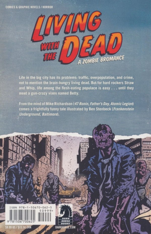 LIVING WITH THE DEAD A ZOMBIE BROMANCE TP [9781506700625]