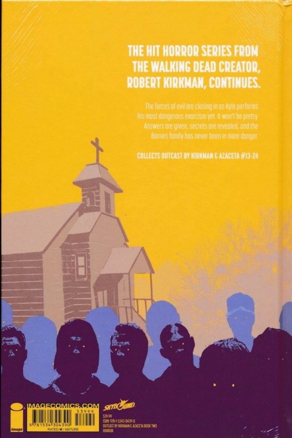 OUTCAST BY KIRKMAN AND AZACETA DELUXE EDITION VOL 02 HC [9781534304390] **promocja TOMY**