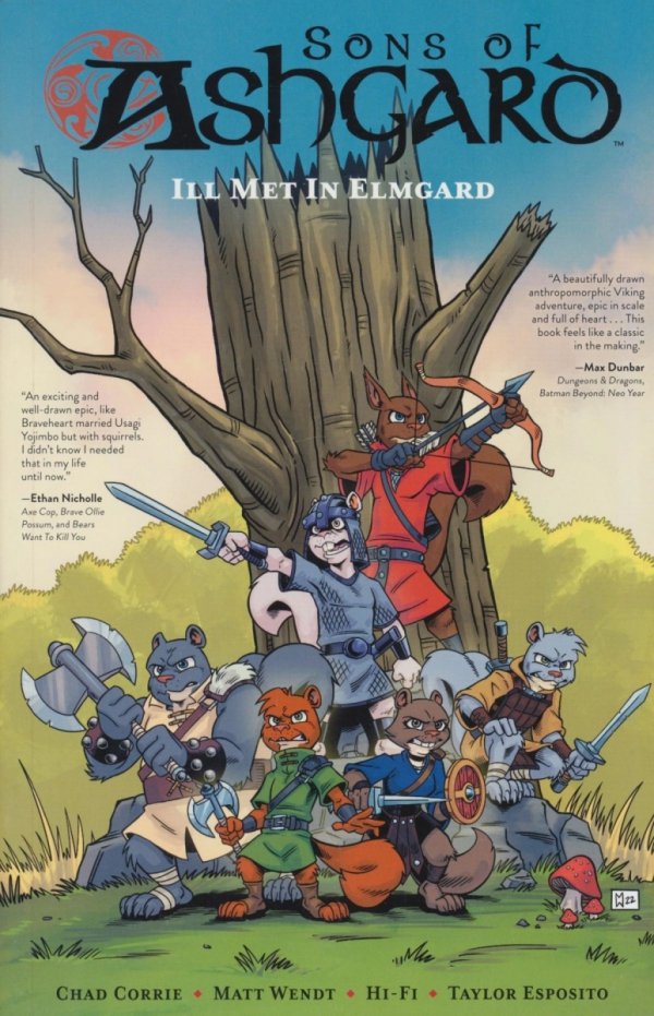 SONS OF ASHGARD ILL MET IN ELMGARD TP [9781506733616]