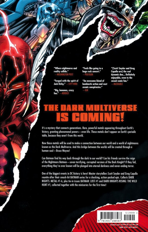 DARK NIGHTS METAL TP [9781401288587]