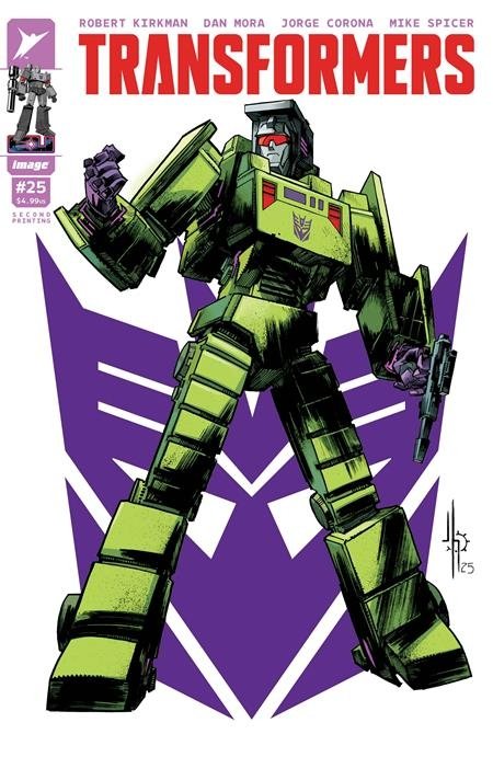 TRANSFORMERS #25 2ND PTG CVR C [70985303861002532]