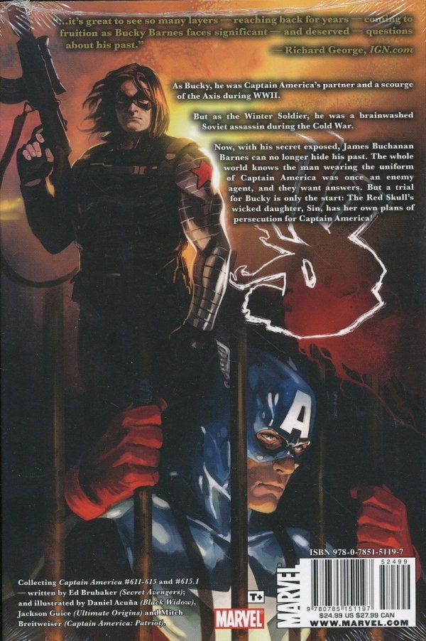 CAPTAIN AMERICA THE TRIAL OF CAPTAIN AMERICA HC [9780785151197]