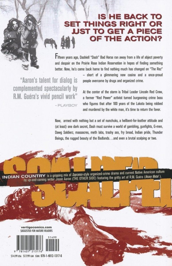 SCALPED VOL 01 INDIAN COUNTRY TP [9781401213176]