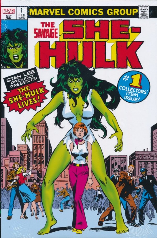 SAVAGE SHE-HULK OMNIBUS HC [VARIANT] [9781302934231] **promocja TOMY**