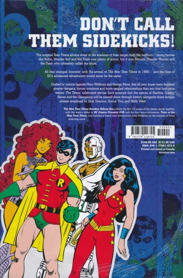 NEW TEEN TITANS OMNIBUS VOL 01 HC [9781779516725] **promocja TOMY**