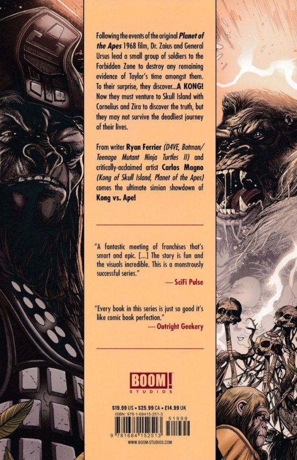 KONG ON THE PLANET OF THE APES TP [9781684152513]