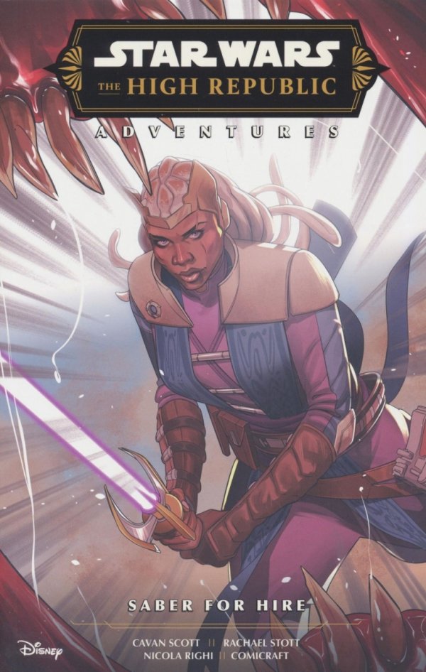 STAR WARS HIGH REPUBLIC ADVENTURES SABER FOR HIRE TP [9781506742748]