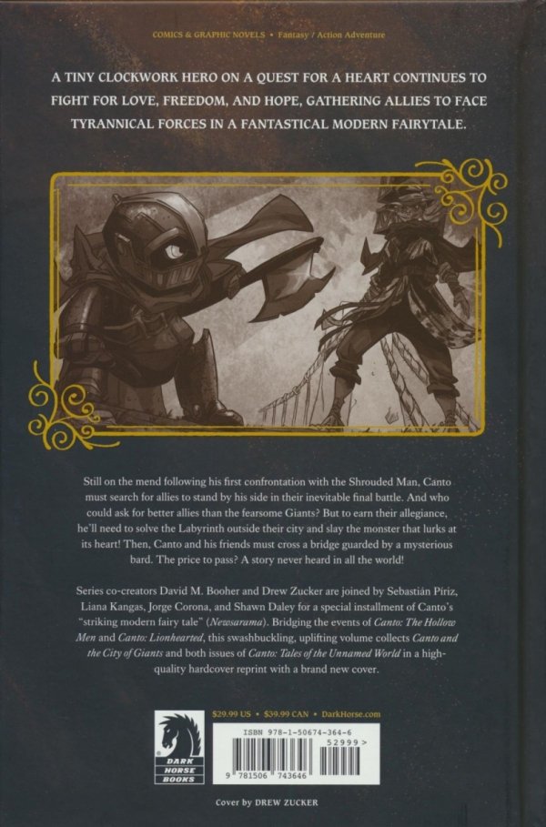 CANTO VOL 03 TALES OF THE UNNAMED WORLD HC [9781506743646]
