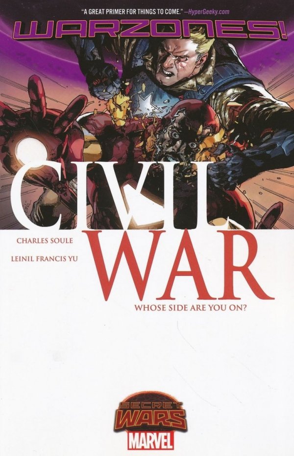 CIVIL WAR WARZONES TP [9780785198666] **promocja TOMY**