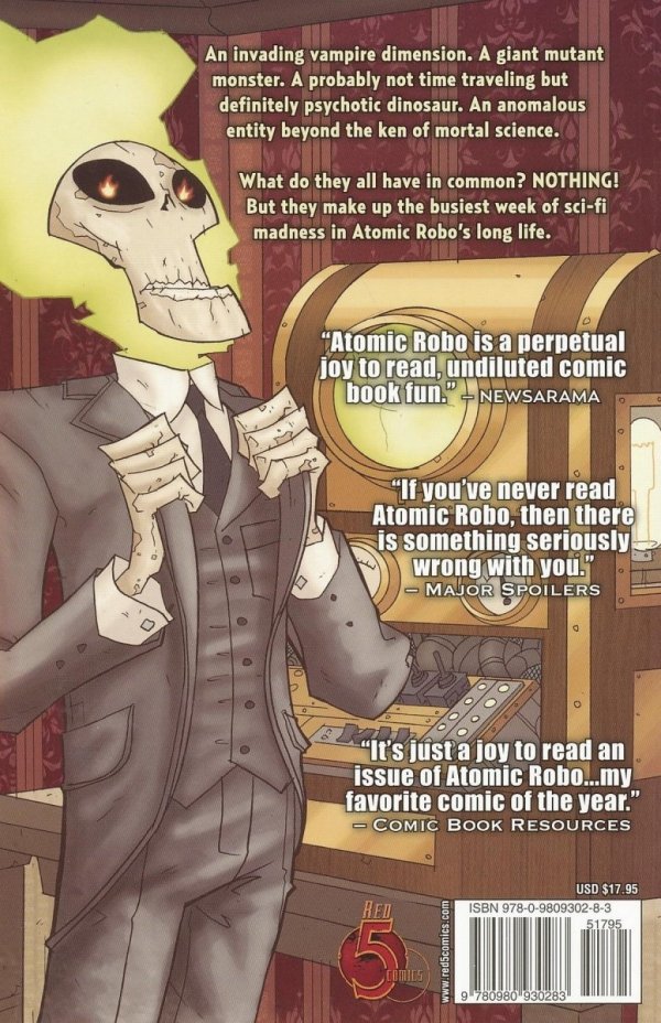 ATOMIC ROBO VOL 04 AND OTHER STRANGENESS TP [9780980930283]