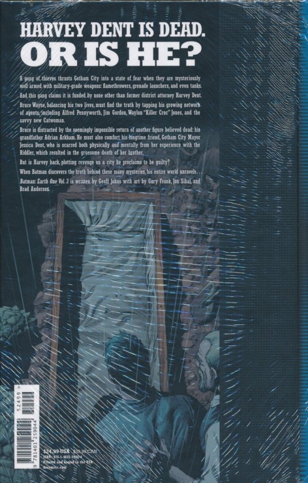 BATMAN EARTH ONE VOL 03 HC [9781401259044]