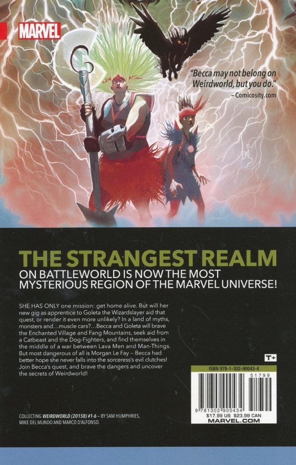 WEIRDWORLD VOL 01 WHERE LOST THINGS GO TP [9781302900434]