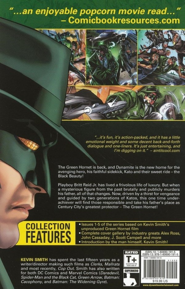 GREEN HORNET VOL 01 SINS OF THE FATHER TP [9781606901915] **PROMOCJA SUPER SALE**
