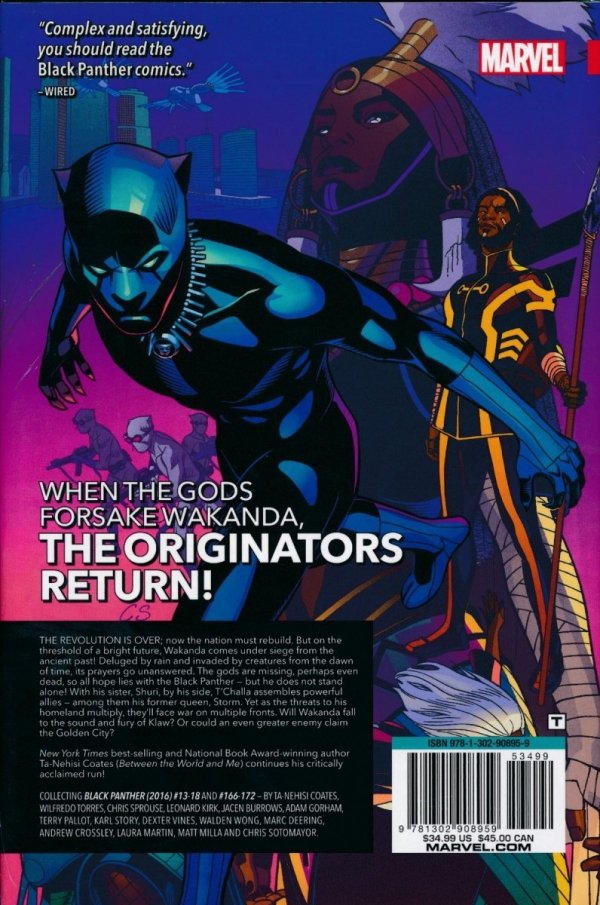 BLACK PANTHER VOL 02 AVENGERS OF THE NEW WORLD HC [9781302908959] **PROMOCJA TOMY**