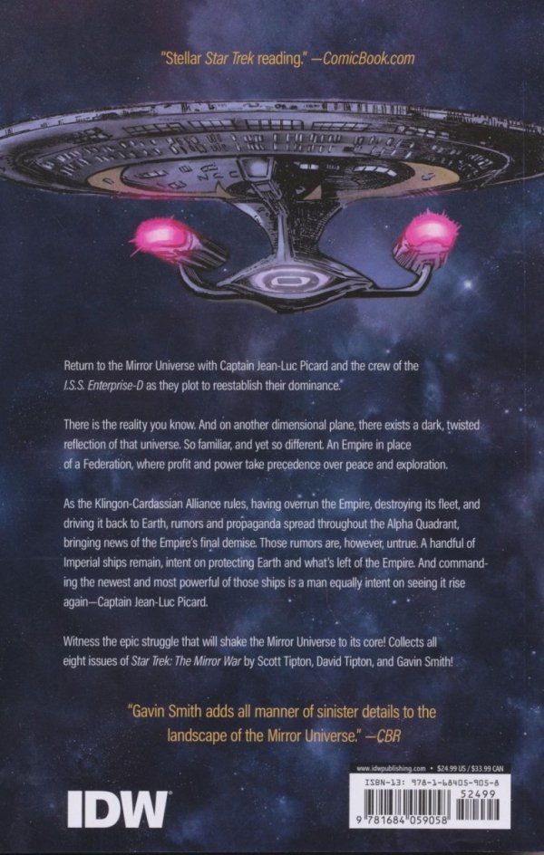 STAR TREK MIRROR WAR TP [9781684059058]