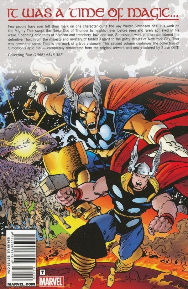 MIGHTY THOR BY WALTER SIMONSON VOL 02 TP [9780785184614]