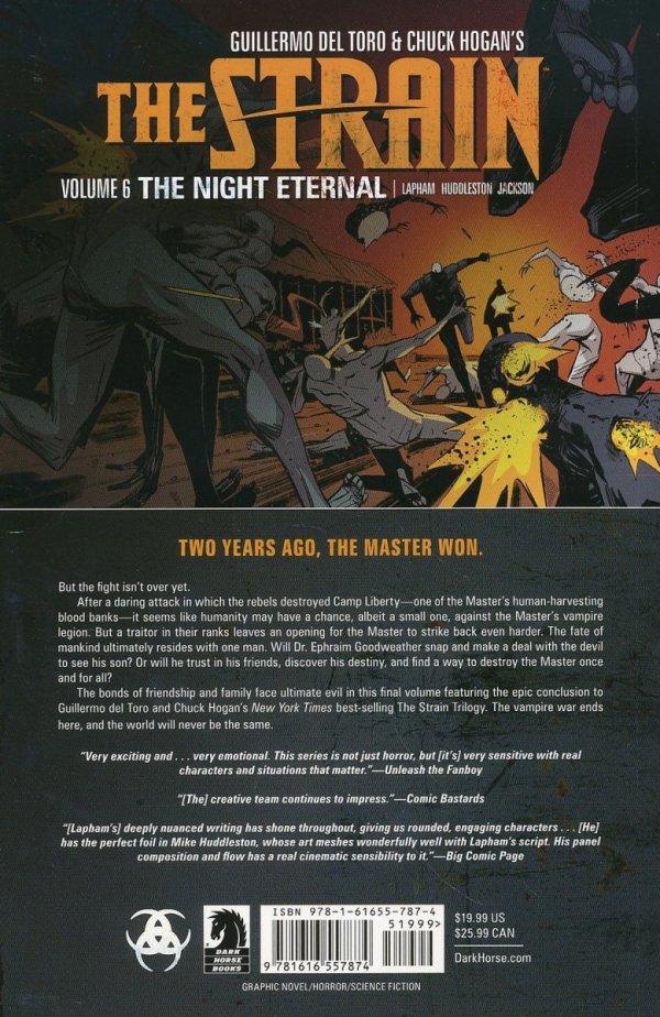 STRAIN VOL 06 THE NIGHT ETERNAL TP [9781616557874]