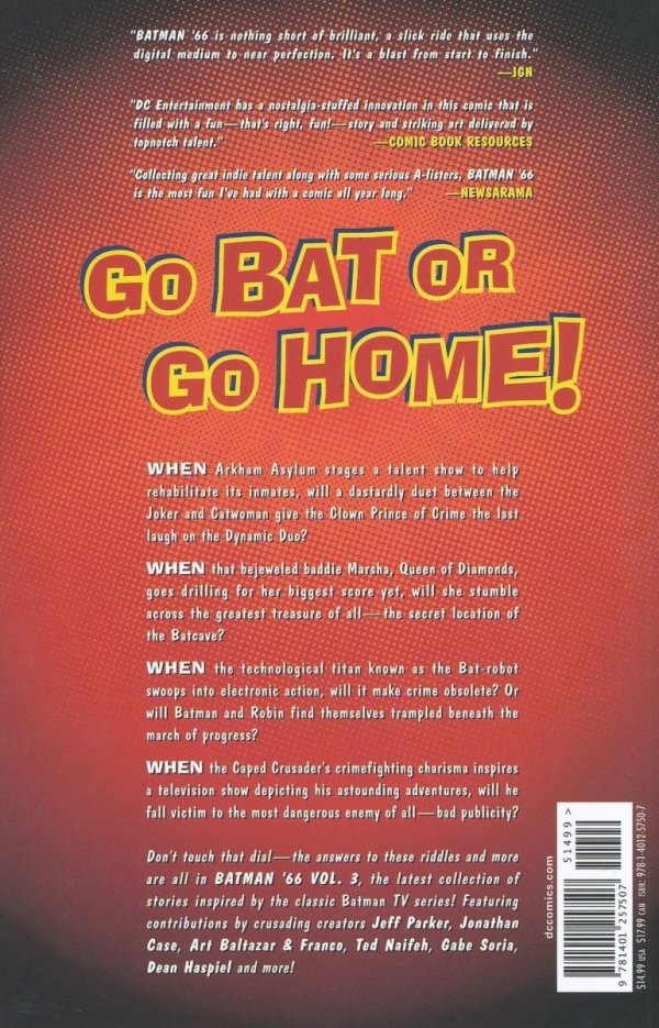 BATMAN 66 VOL 03 TP [9781401257507]