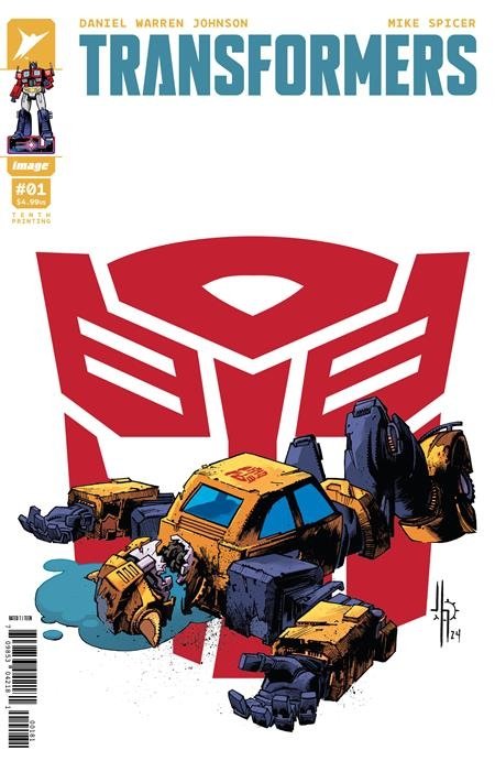 TRANSFORMERS #01 10TH PTG CVR H [70985304218100181]