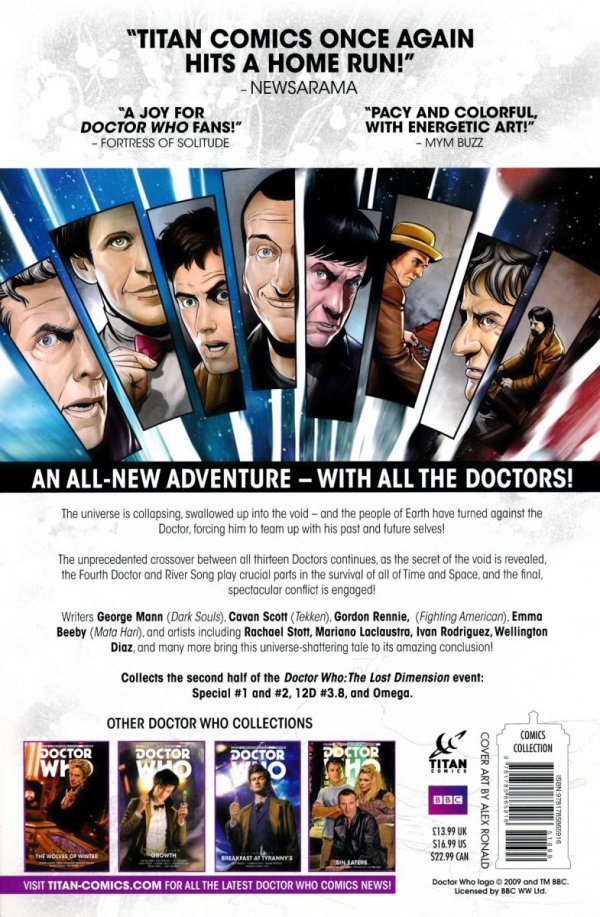 DOCTOR WHO COMICS EVENT VOL 02 THE LOST DIMENSION TP [9781785865916]