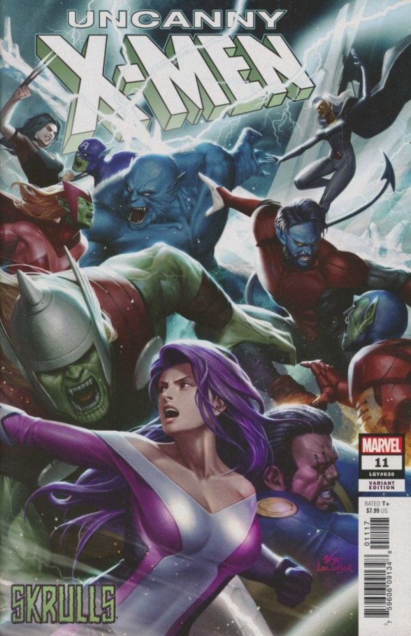 UNCANNY X-MEN [09134] #011 CVR N01117 [75960609134801117]