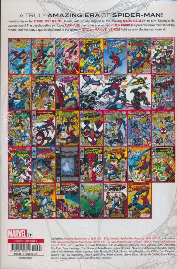SPIDER-MAN BY DAVID MICHELINIE AND MARK BAGLEY OMNIBUS VOL 01 HC [STANDARD] [9781302956912]