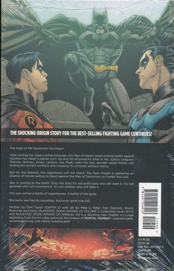 INJUSTICE GODS AMONG US YEAR 1 VOL 02 HC [9781401246013]