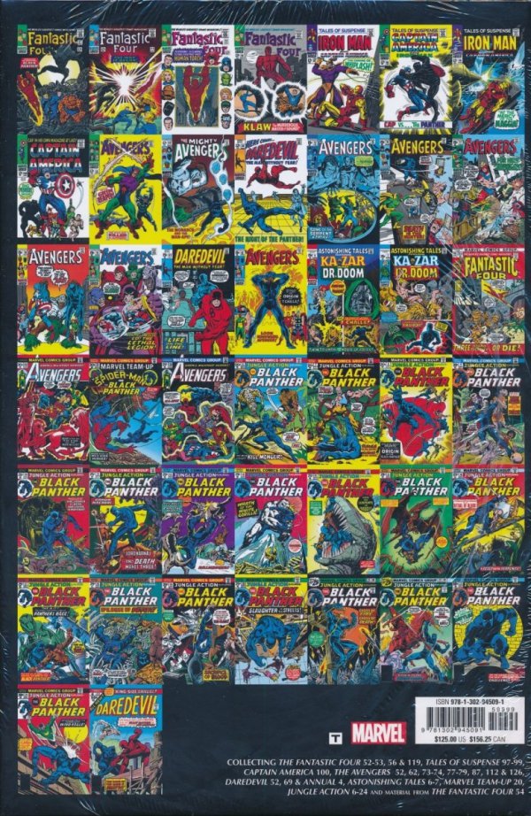 BLACK PANTHER THE EARLY MARVEL YEARS OMNIBUS HC [VARIANT] [9781302945091]