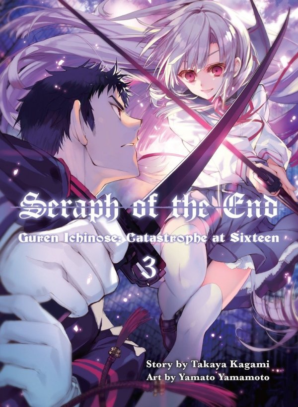 SERAPH OF THE END GUREN ICHINOSE CATASTROPHE AT SIXTEEN NOVEL VOL 03 TP [9781942993742]