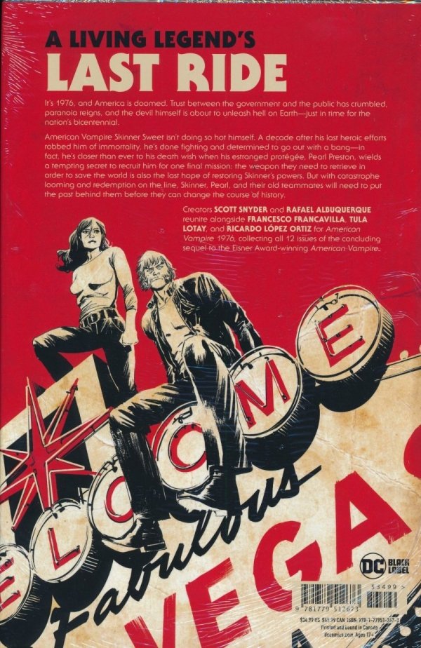 AMERICAN VAMPIRE 1976 HC [9781779512673]