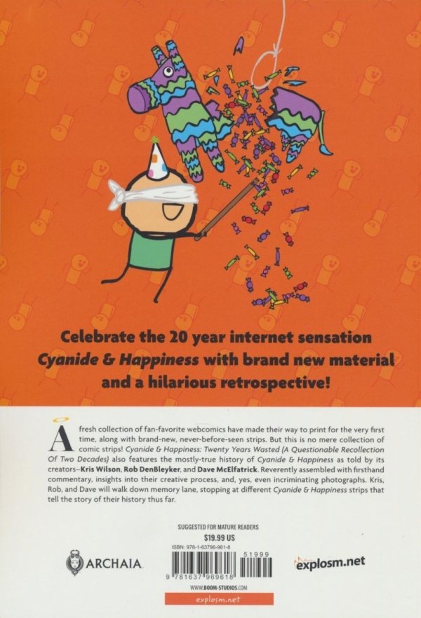 CYANIDE AND HAPPINESS 20 YEARS WASTED FIRST TWO DECADES TP [9781637969618]