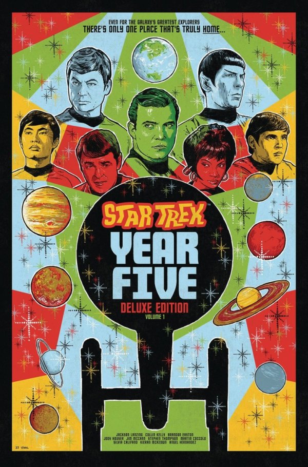 STAR TREK YEAR 5 DELUXE EDITION VOL 01 HC [9798887240183] **promocja STOCK SALE**