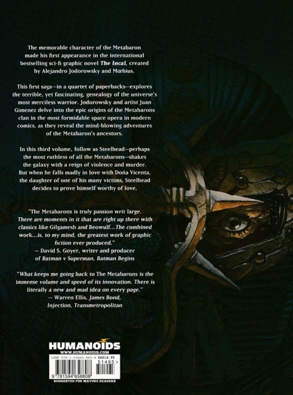 METABARONS VOL 03 STEELHEAD AND DONA VICENTA TP [9781594658808] **promocja TOMY**