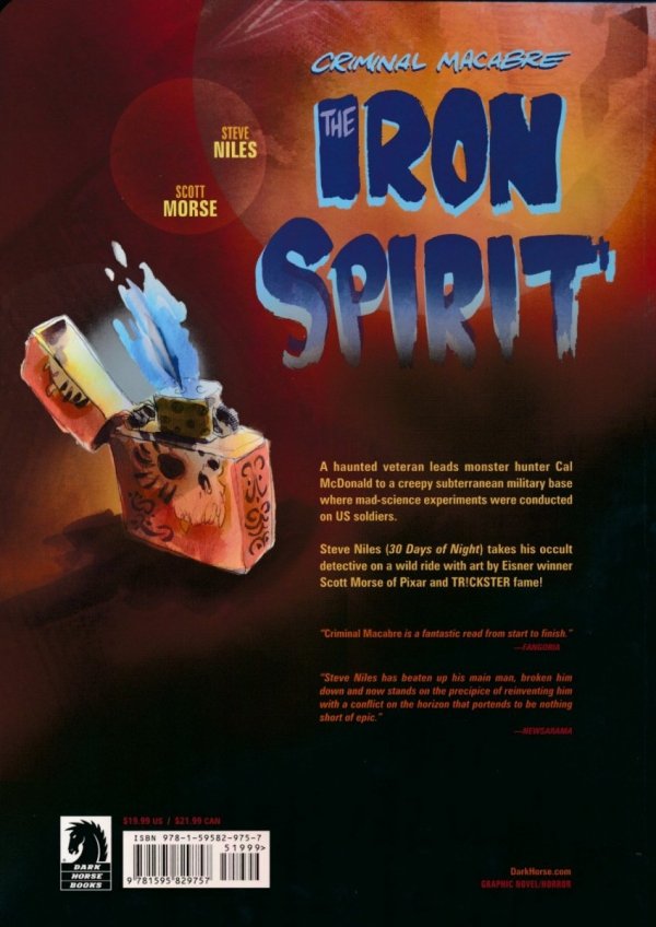 CRIMINAL MACABRE THE IRON SPIRIT TP [9781595829757] **promocja TOMY**
