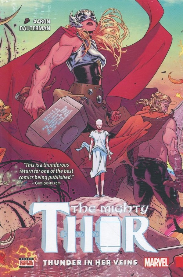 MIGHTY THOR VOL 01 THUNDER IN HER VEINS HC [9780785195221]
