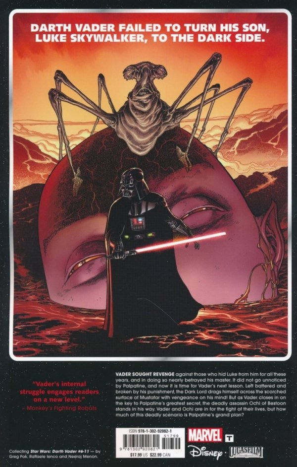 STAR WARS DARTH VADER VOL 02 INTO THE FIRE TP [9781302920821]