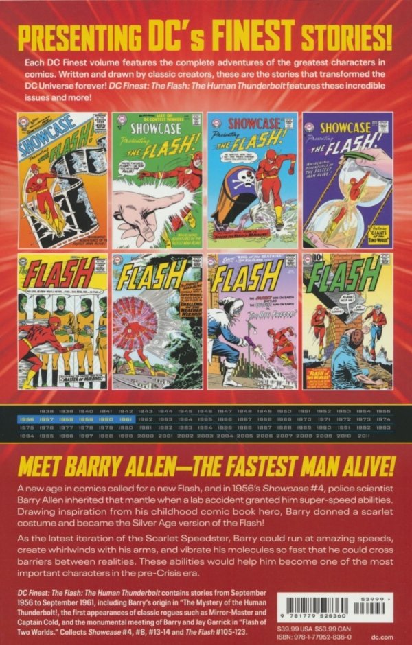 DC FINEST THE FLASH THE HUMAN THUNDERBOLT TP [9781779528360]