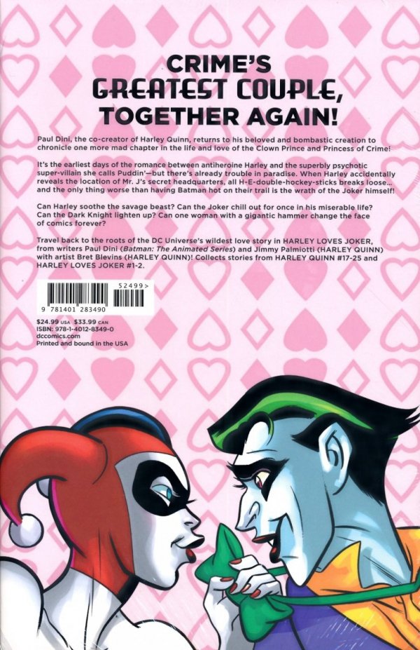 HARLEY LOVES JOKER BY PAUL DINI HC [9781401283490]