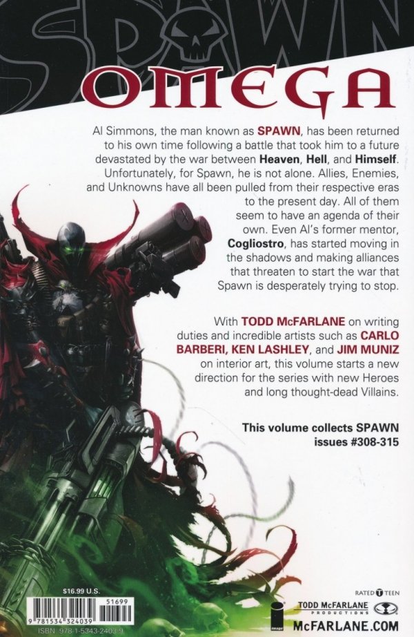 SPAWN OMEGA TP [9781534324039]