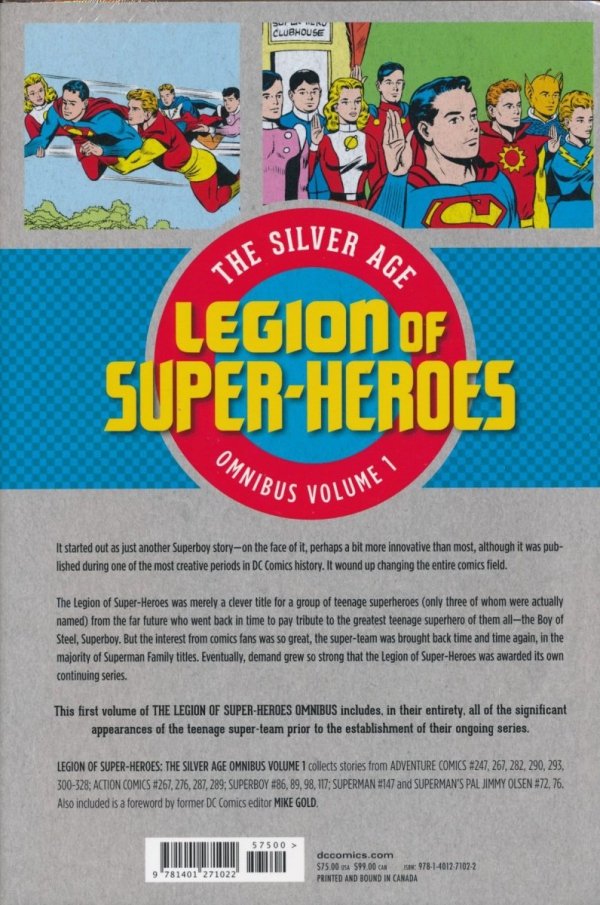 LEGION OF SUPER-HEROES THE SILVER AGE OMNIBUS VOL 01 HC [9781401271022] **promocja TOMY**