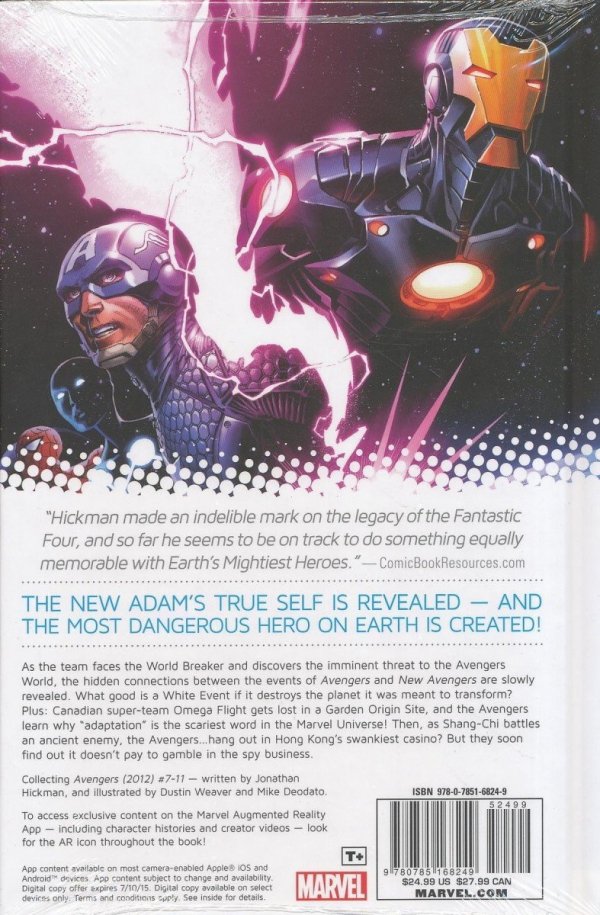 AVENGERS VOL 02 THE LAST WHITE EVENT HC [9780785168249] **PROMOCJA TOMY**