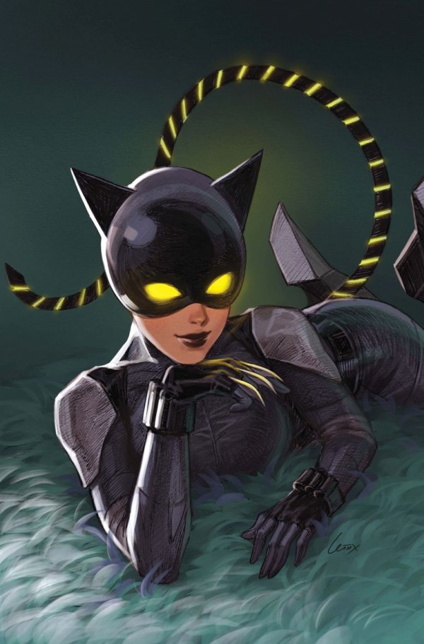 ABSOLUTE CATWOMAN #2 CVR B LESLEY LEIRIX LI CARD STOCK VAR [76194139423700221]