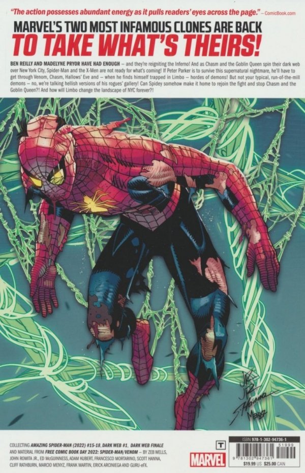 AMAZING SPIDER-MAN VOL 04 DARK WEB TP [9781302947361]