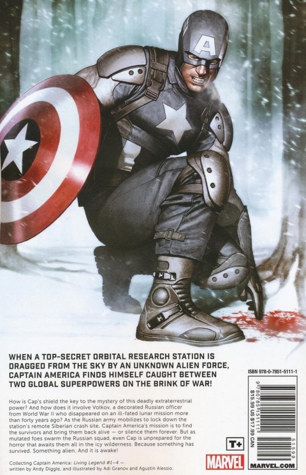 CAPTAIN AMERICA LIVING LEGEND TP [9780785151111]