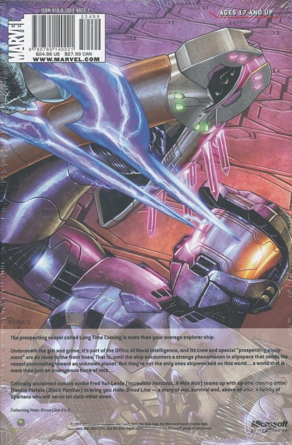 HALO BLOOD LINE HC [9780785140221]