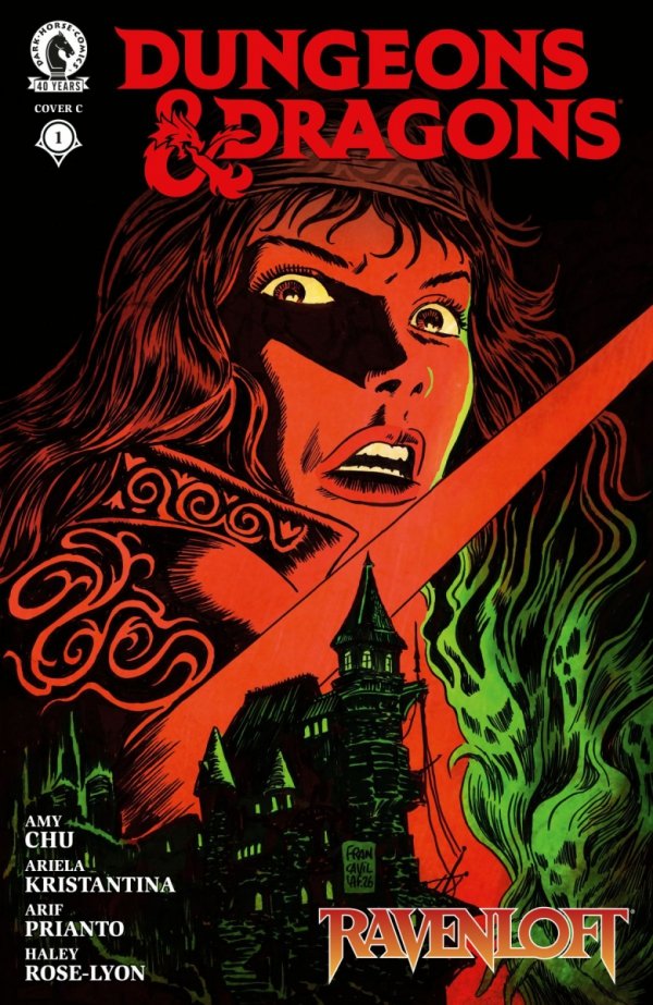 DUNGEONS AND DRAGONS RAVENLOFT #1 CVR C FRANCESCO FRANCAVILLA [76156801608600131]